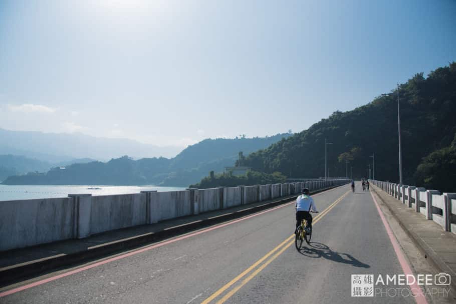 曾文之眼鐵馬賽參賽者騎乘照