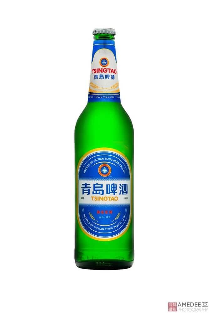 青島啤酒去背照商品攝影