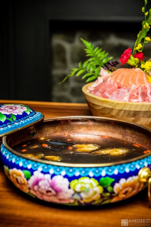 蒙娜麗莎海鮮鍋物總匯情境美食攝影