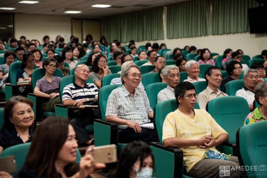 康震教授於高雄師範大學演講唐詩的魅力活動攝影