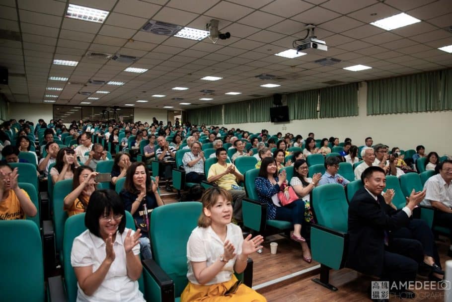 康震教授於高雄師範大學演講唐詩的魅力活動攝影