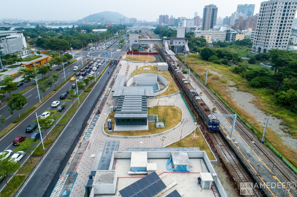 左營舊城火車站空間、360度全景、空拍攝影