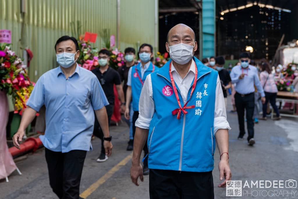 高雄市長韓國瑜到新船下水典禮