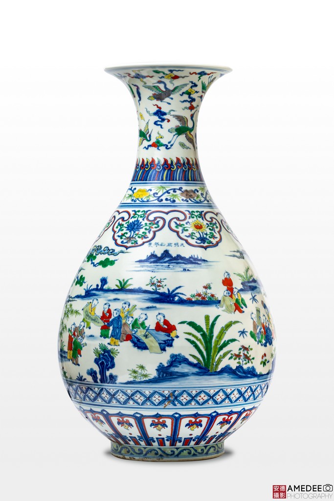 古董花瓶瓷器商品去背攝影