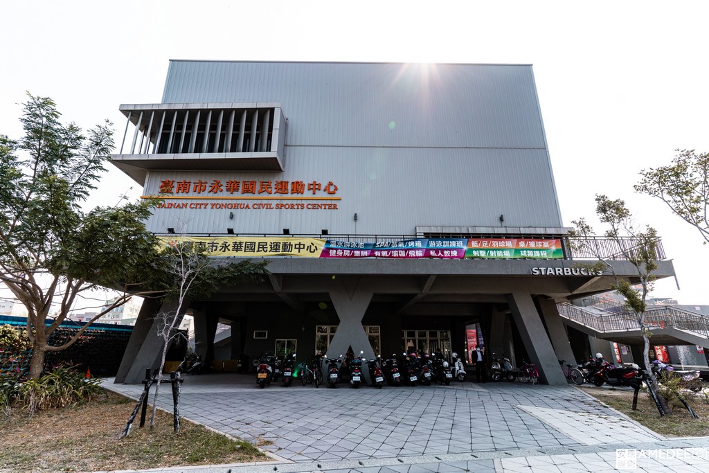 台南永華運動中心空間攝影